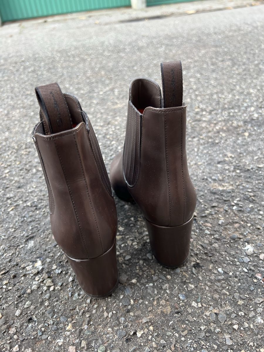 Santoni Chaussures femmes: Stiefeletten Santoni, Gr. 37, braun – D'occasion à Solothurn par Brini06 1