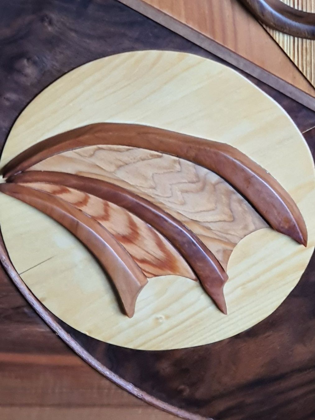 Holzartikel: Sculpture murale Ph. Blanchet  Elements – Neu und originalverpackt aus DUGNY (-Leytron) von Rdeny 1