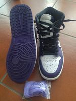 Air Jordan 1 Retro High Court Purple White