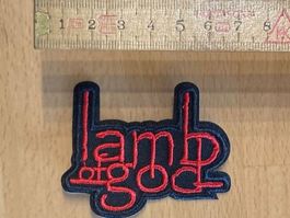 Lamb of God Patch Sticker Aufnäher Metal Rock Band 1