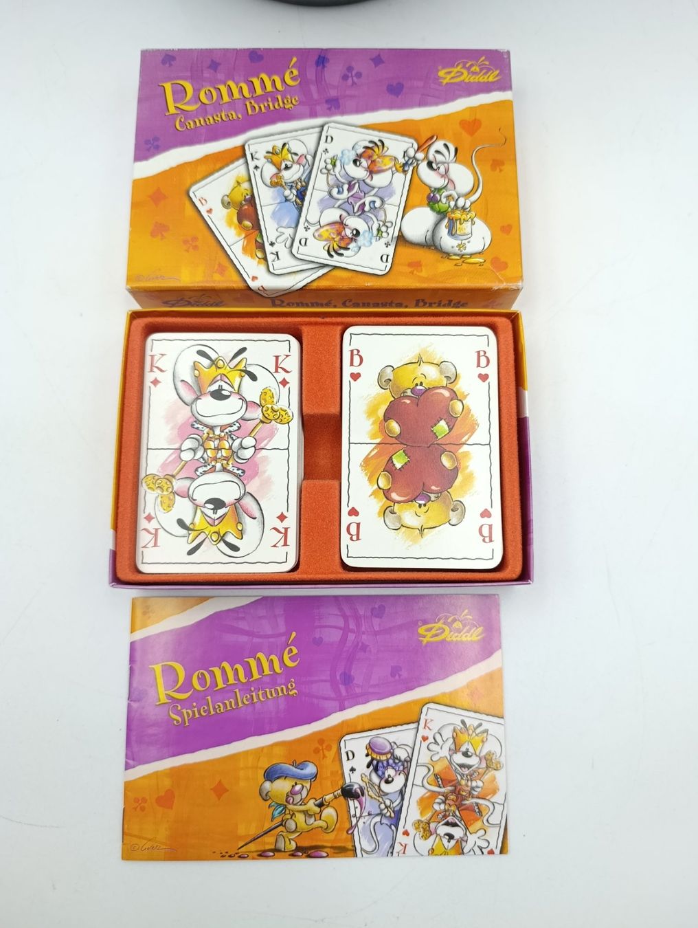 Giochi: Diddl Spielkarten Romme retro – Usato da Wil SG venduto da Donaldus 2