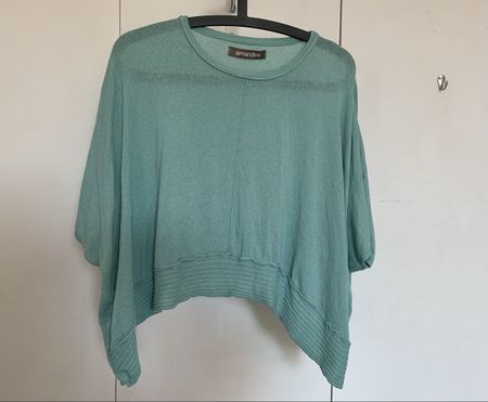 Amandine Sommer Top, Viskose, hellgrün, size L
