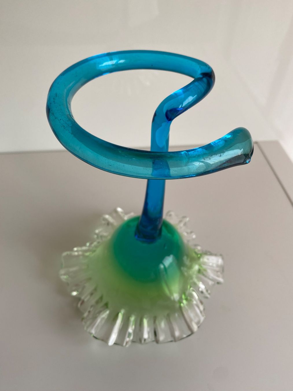 Murano Gläser: Murano Schale mit Fuss – Gebraucht aus Menziken von Beemwe1 4