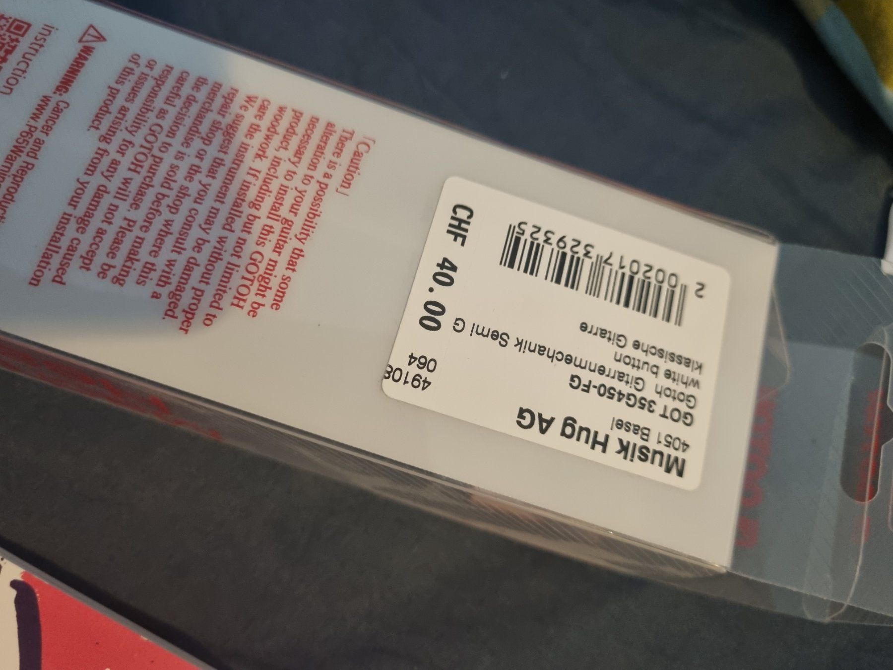 Strumenti musicali: gitarre mechanik – Nuovo (secondo la descrizione) da Basel venduto da Waranwaran 1
