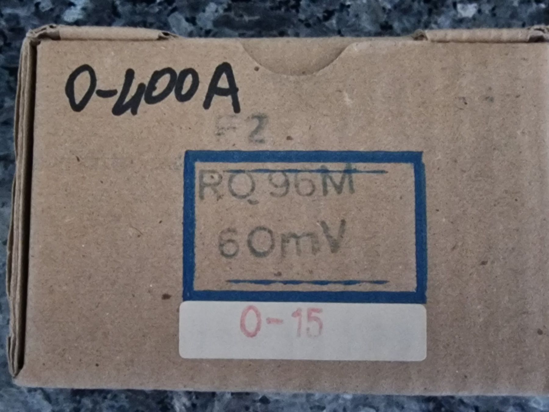 Misurare: Analoges Ampere meter 400/5mA 96x96mm – Nuovo e nell'imballaggio originale da Uerkheim venduto da Justi.y 2