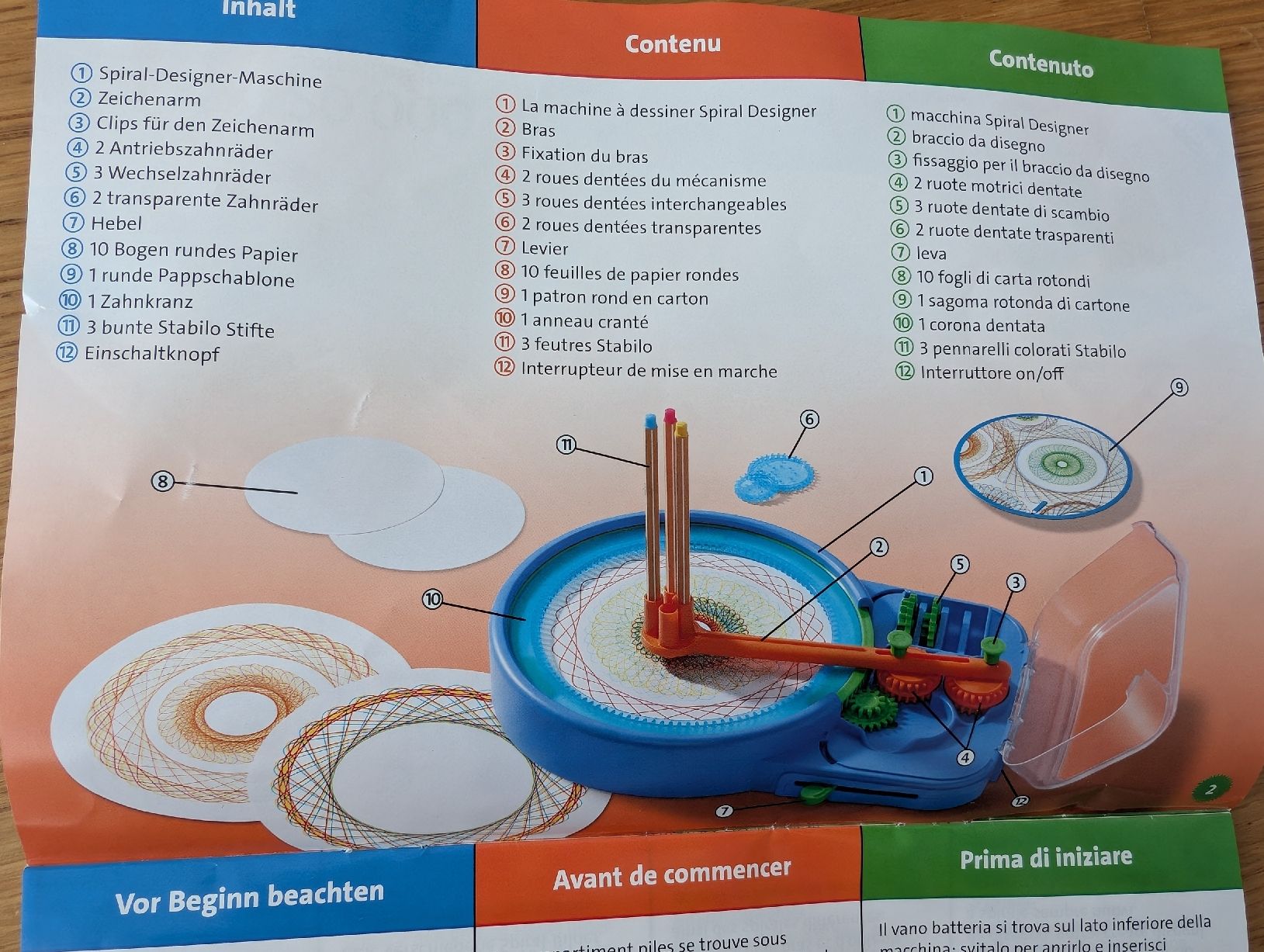 Kit bricolage: Ravensburger Spiral Designer Maschine – Usato da Wädenswil venduto da HummerZH 2