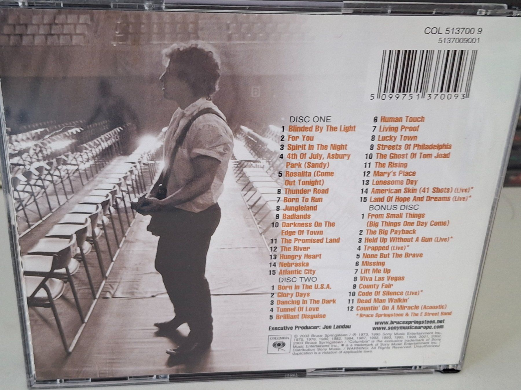 CDs: 3CD Bruce Springsteen  - The Essential – Gebraucht aus Aarberg von Jackup1 1