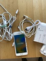 iPhone 8 mit Zubehör, top Zustand für den Frühling