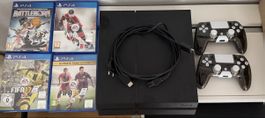 Sony PlayStation 4 (PS4) 500 GB – Komplettsett