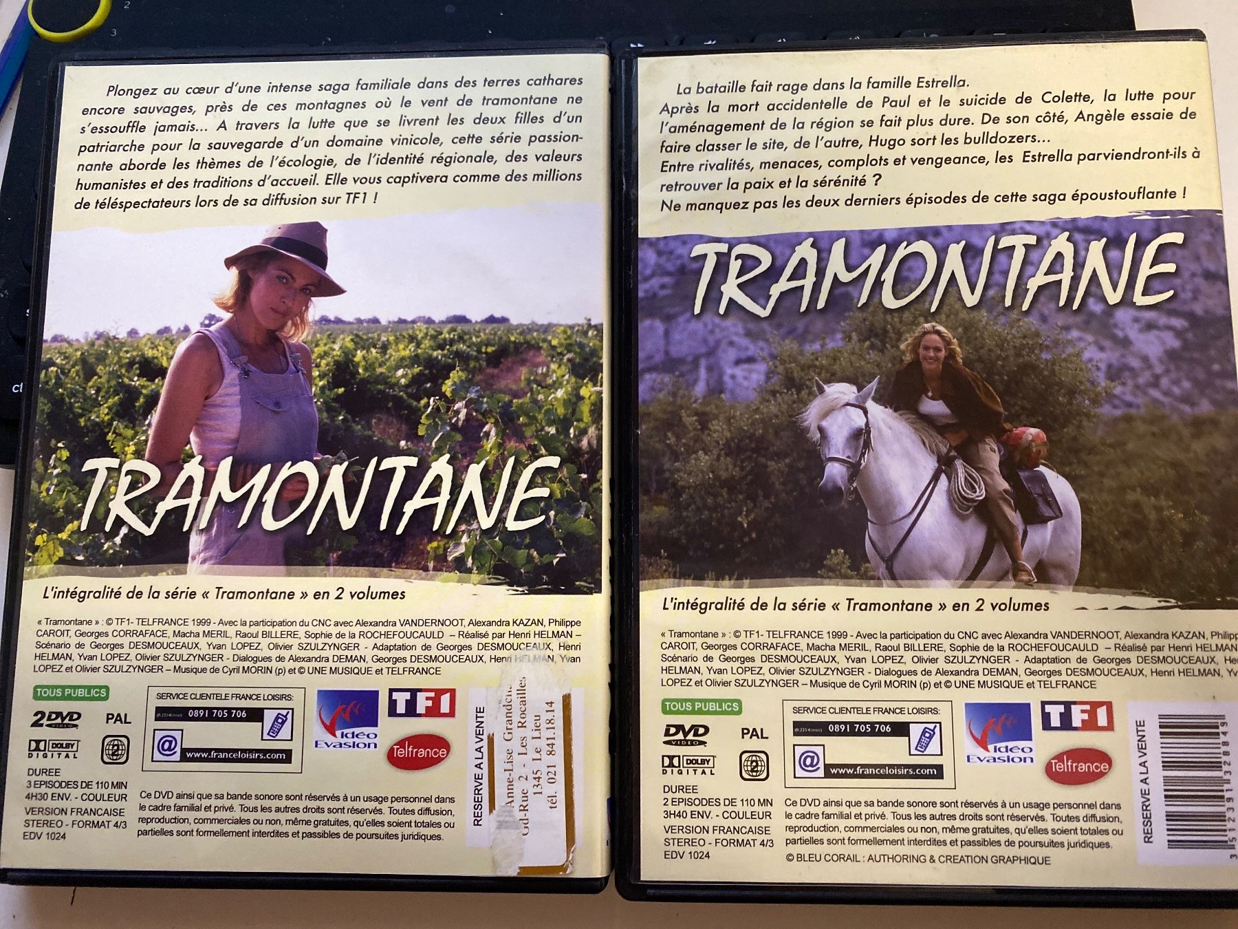 Tutti i DVDs: Tramontane intégrale saison 1 & 2 DVD - 2021 – Usato da Le Brassus venduto da cinema13 1