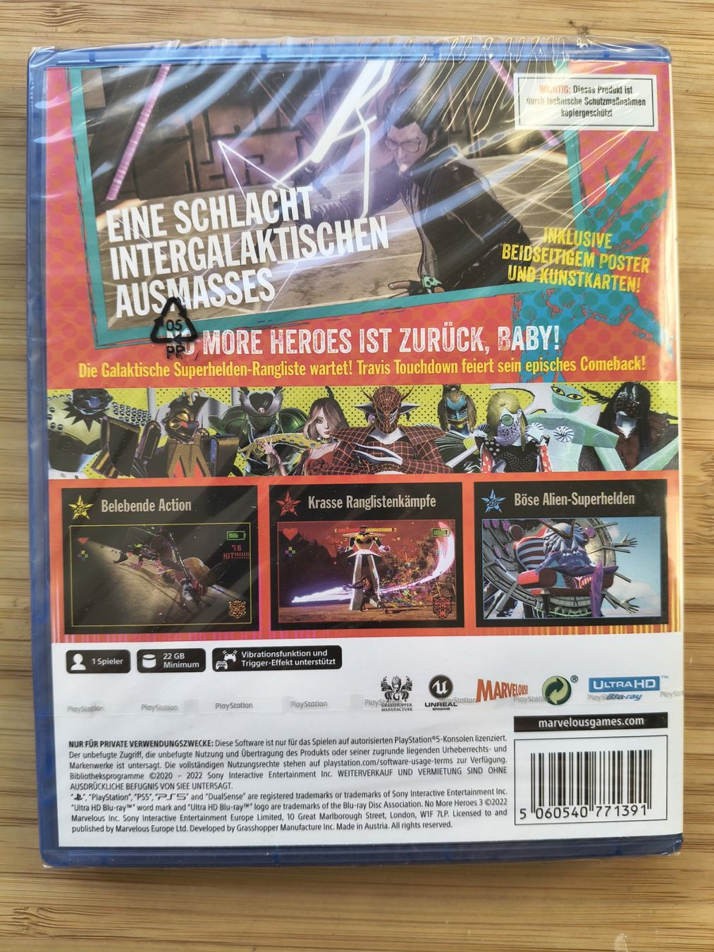 Giochi: No More Heroes 3 Sealed (PS 5) – Nuovo e nell'imballaggio originale da Riedholz venduto da ste_96cd 1