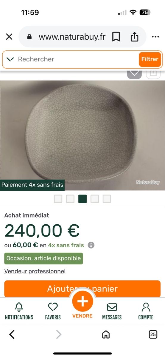 Servierplatten: Coupe KARLSRUHE MAJOLIKA – Neu (gemäss Beschreibung) aus Genève von ati_tj8f 9