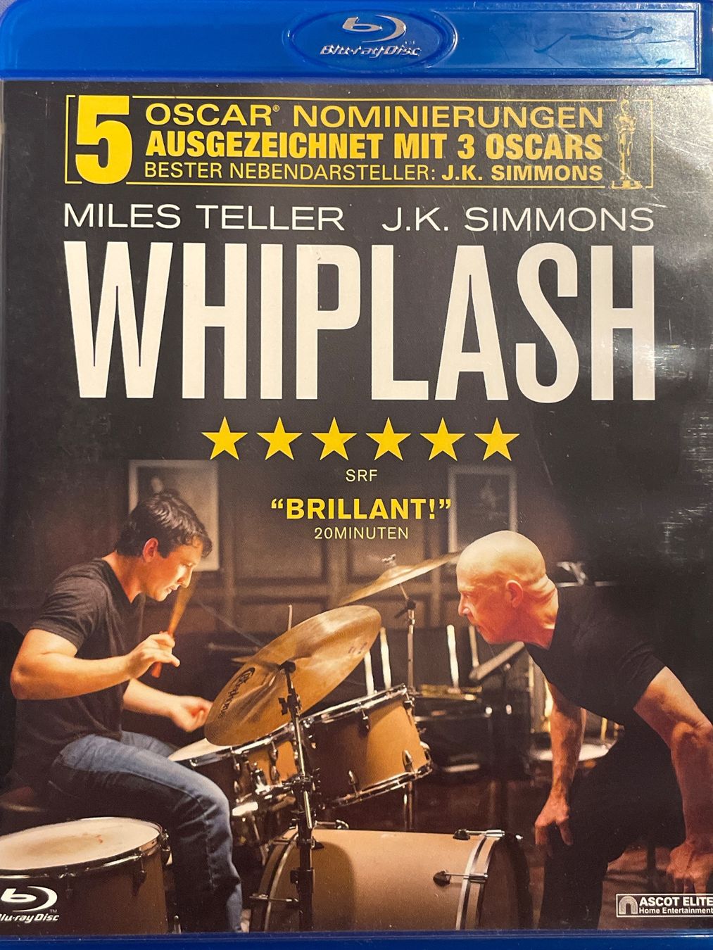 Tutti i DVDs: Whiplash  (2014) – Nuovo (secondo la descrizione) da Waldenburg venduto da Gonzo8