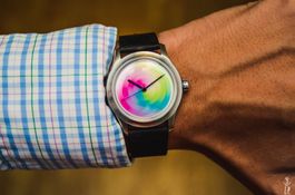 AISION Automatic HN35 Color change Dial Rainbow Selten