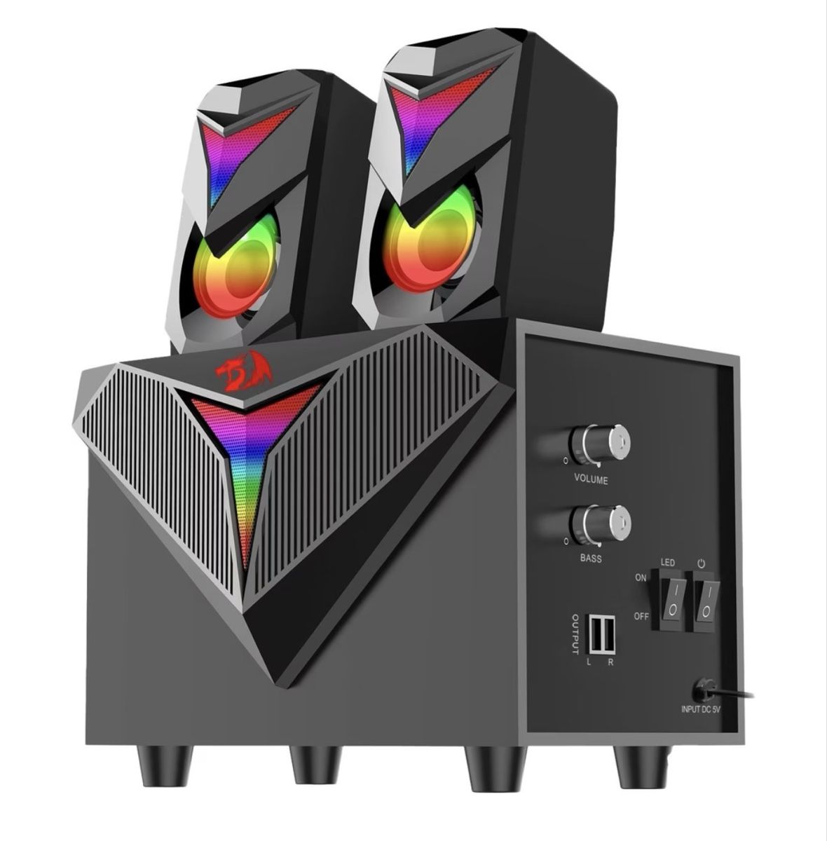 Casse acustiche: Redragon GS700 Toccata Computer-Lautsprecher – Usato da Herisau venduto da Seyashop1 7