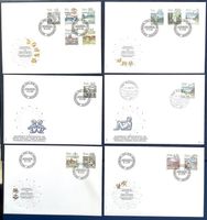 1982 - 86 / Schweiz FDC Tierkreiszeichen Komplett