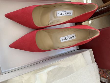 Jimmy Choo Pumps, Gr. 39.5, Wildleder, Top Zustand!