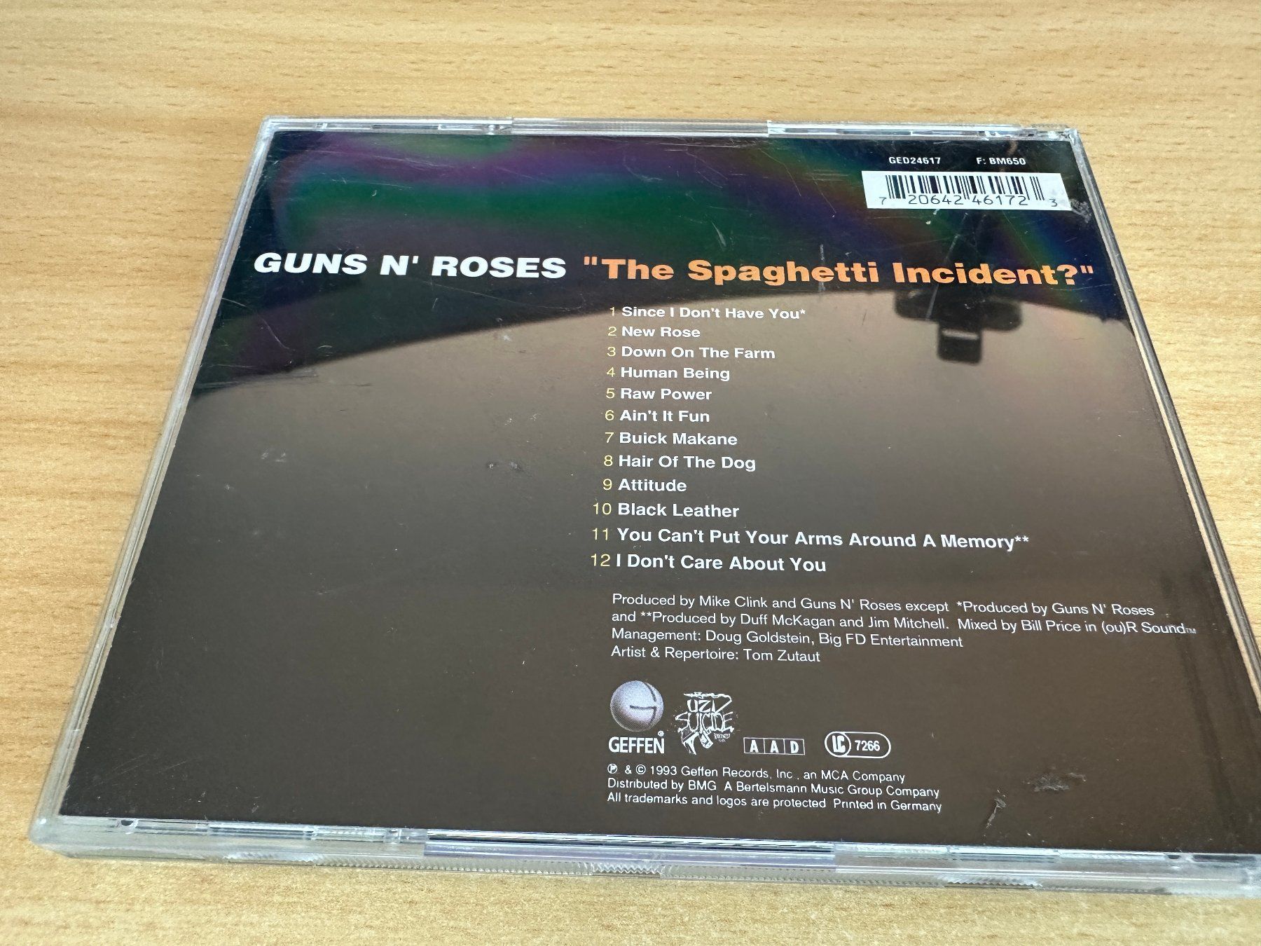 CD: Guns N' Roses – "The Spaghetti Incident?" – Usato da Rikon im Tösstal venduto da Alpenmutz 1