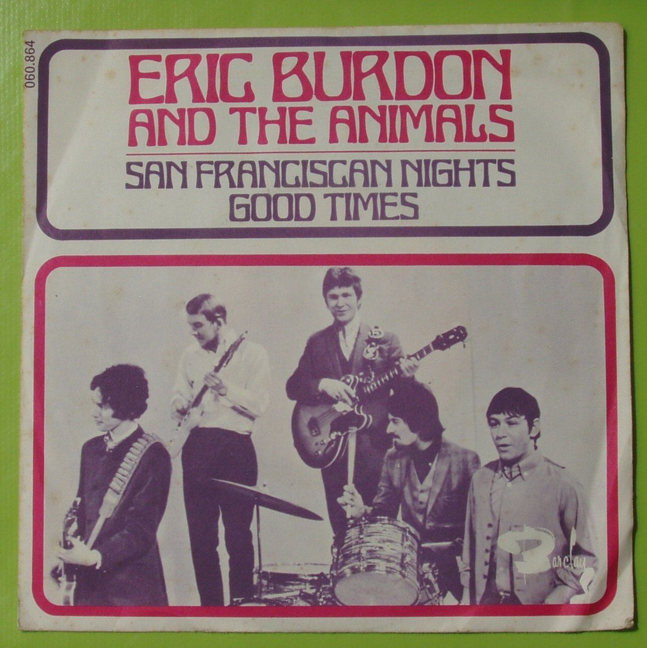 Dischi in vinile: Eric BURDON & ANIMALS : San Franciscan nights – Usato da Boussens venduto da catfood01