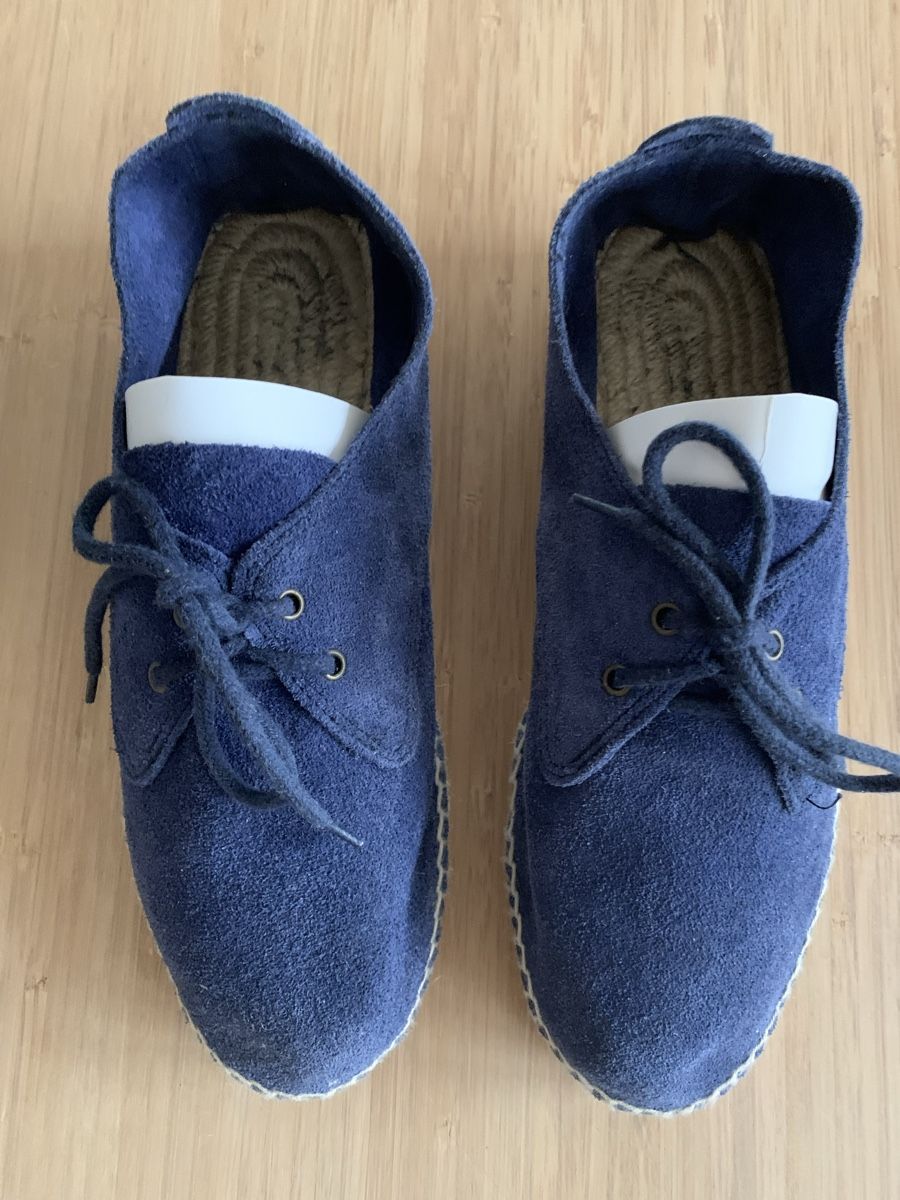 Chaussures femmes: Blauer Lederschuh – Neuf (Voir description) à Rikon im Tösstal par Sahon2