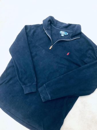 Pull Half zip 1/4 zip Ralph Lauren 📐| Taille : XXXL 📏