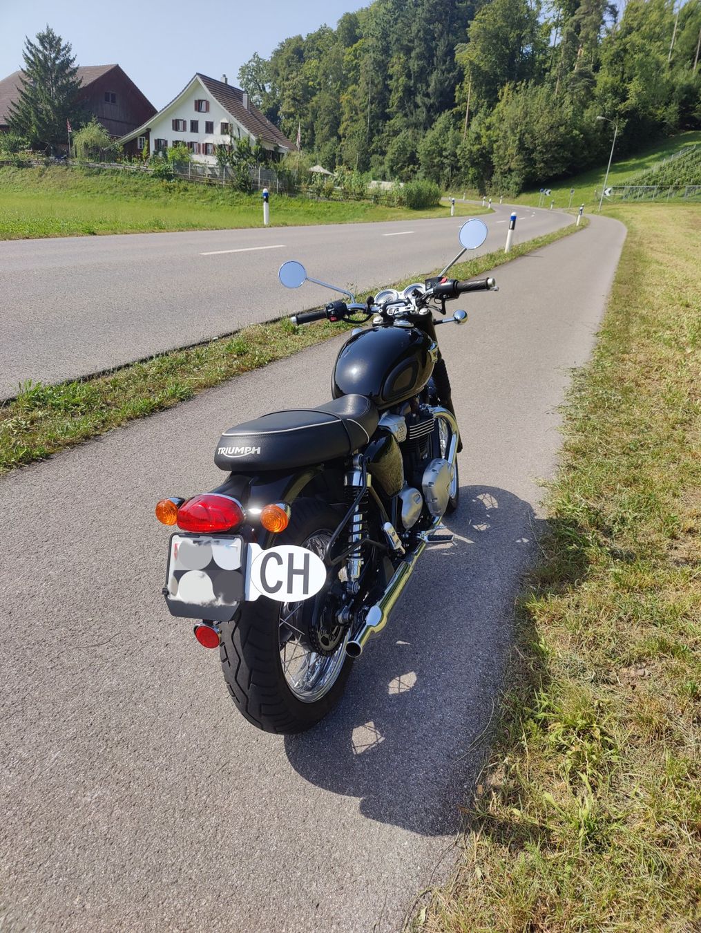 Triumph Strada: Triumph Bonneville T100 ABS 2017 – Usato da Rüti ZH venduto da Mazogg 3