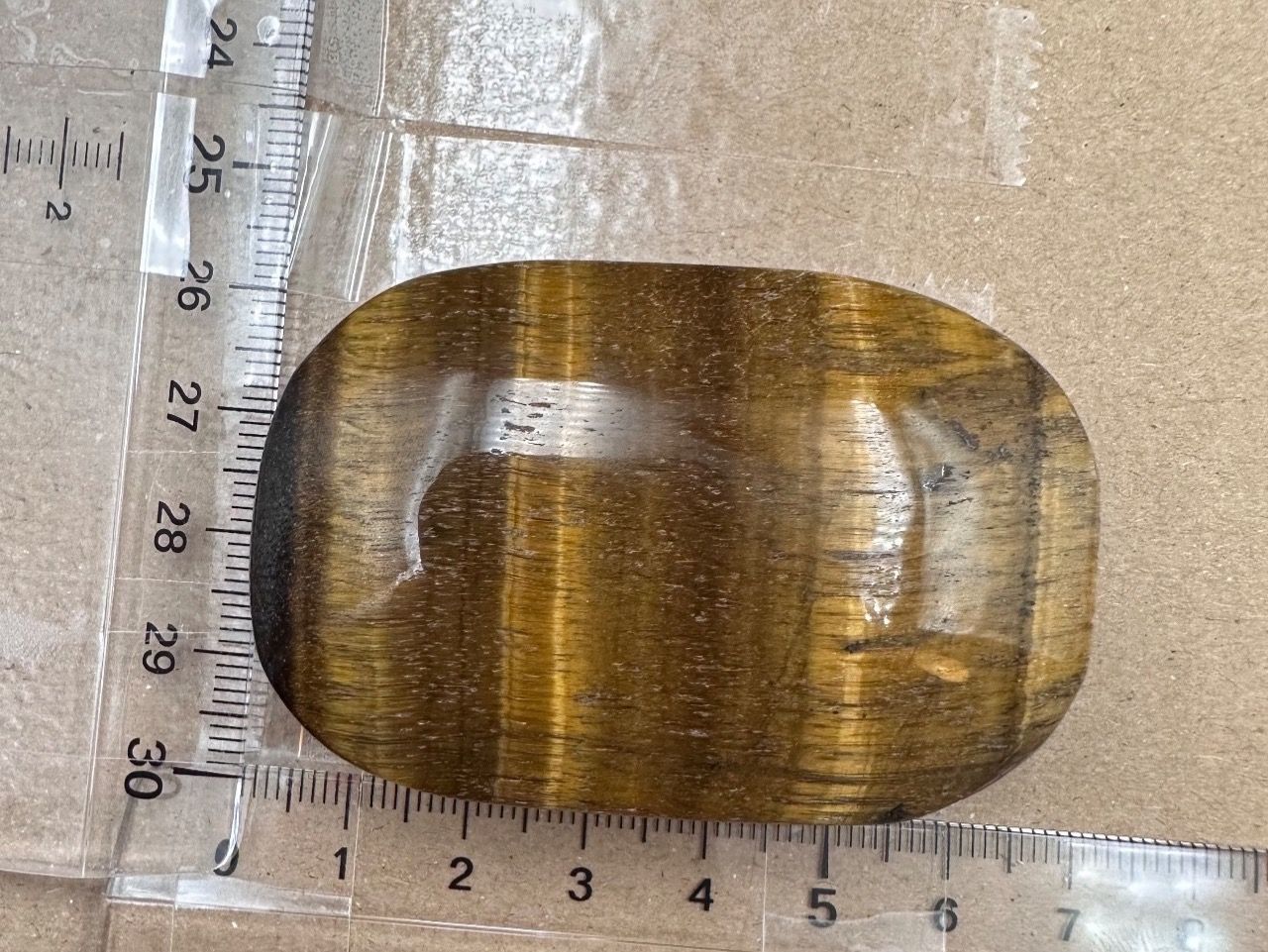 Minerali & Pietre curative: Tigerauge Handschmeichler Heilstein – Nuovo e nell'imballaggio originale da Männedorf venduto da Handschmeichler 4