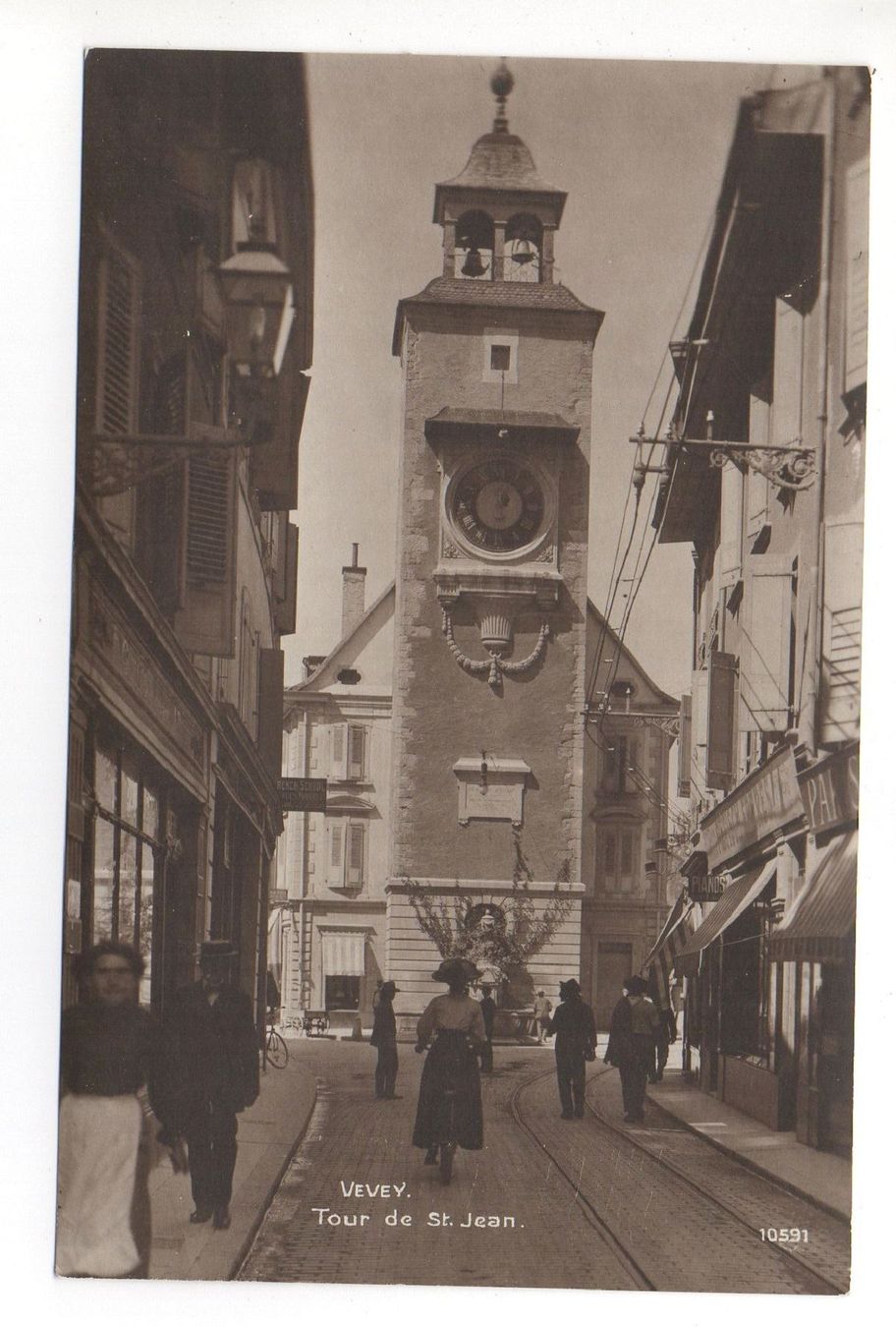Cartoline postali: VEVEY Tour de St. Jean animée – Nuovo (secondo la descrizione) da Jona venduto da philajona