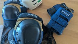 TSG Basic Set Protektoren Grösse L Set mit Helm