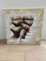 Bild auf Leinwand - Schafe - 90 x 90 cm
