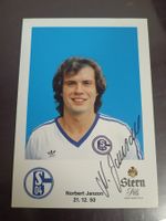 Norbert Janzon - Schalke 04 - handsigniert 80er Jahre