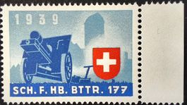 Schwere Feld Haubitzen Bttr 177, 2.WK, Wi Art 345
