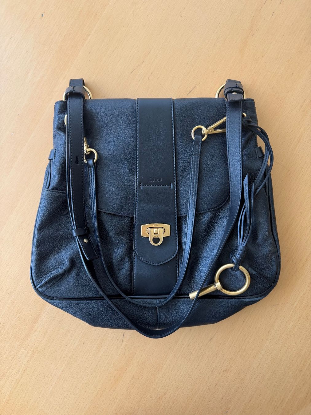 Chloé Borse da donna: Schwarze Chloé Ledertasche, Top Zustand – Usato da Zürich venduto da nit_k5jm 1