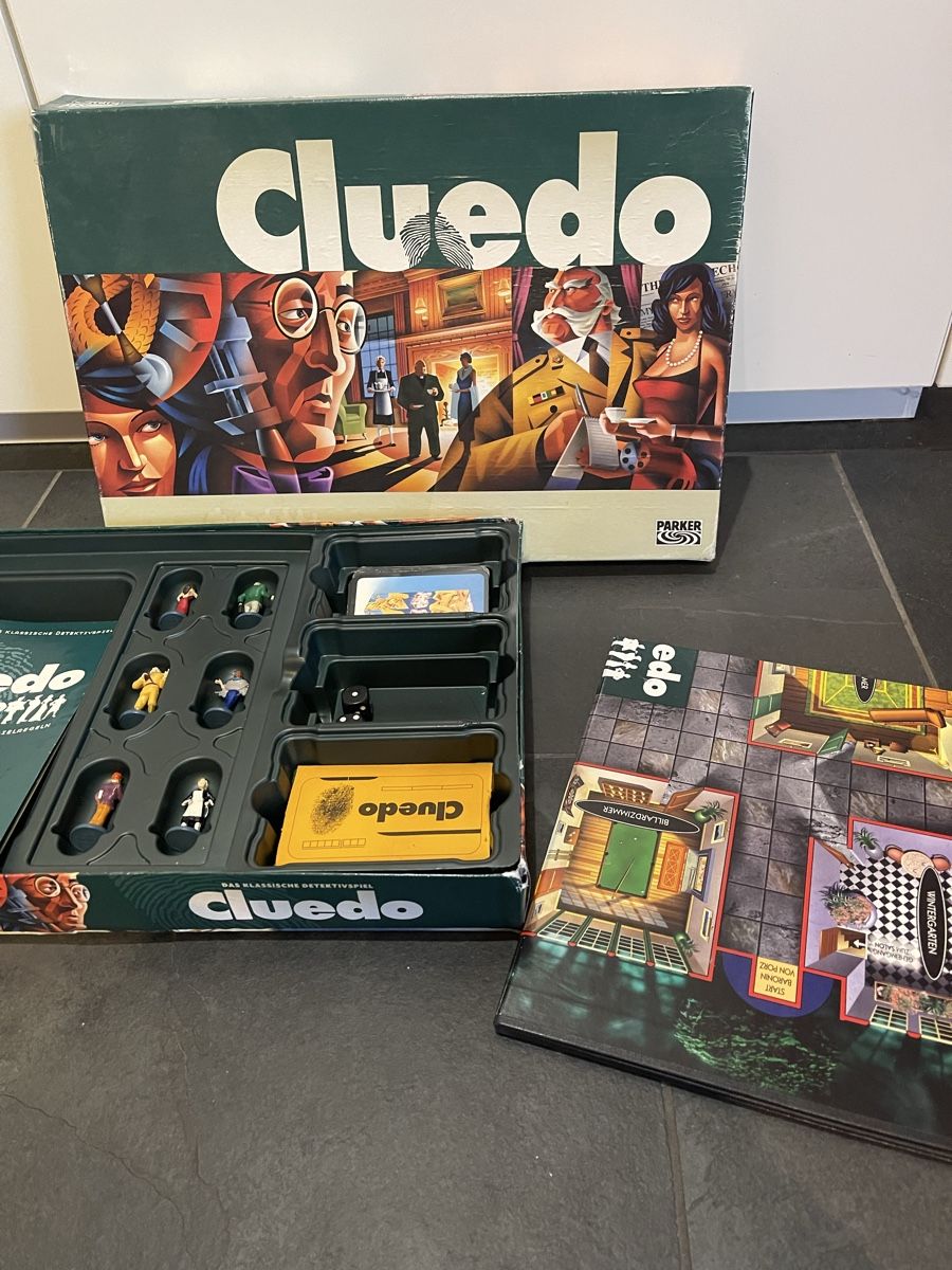 Parker Giochi: Parker Cluedo Brettspiel – Usato da Bassersdorf venduto da Sandy456 2
