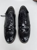 Navyboot Lackschuhe schwarz Gr 39