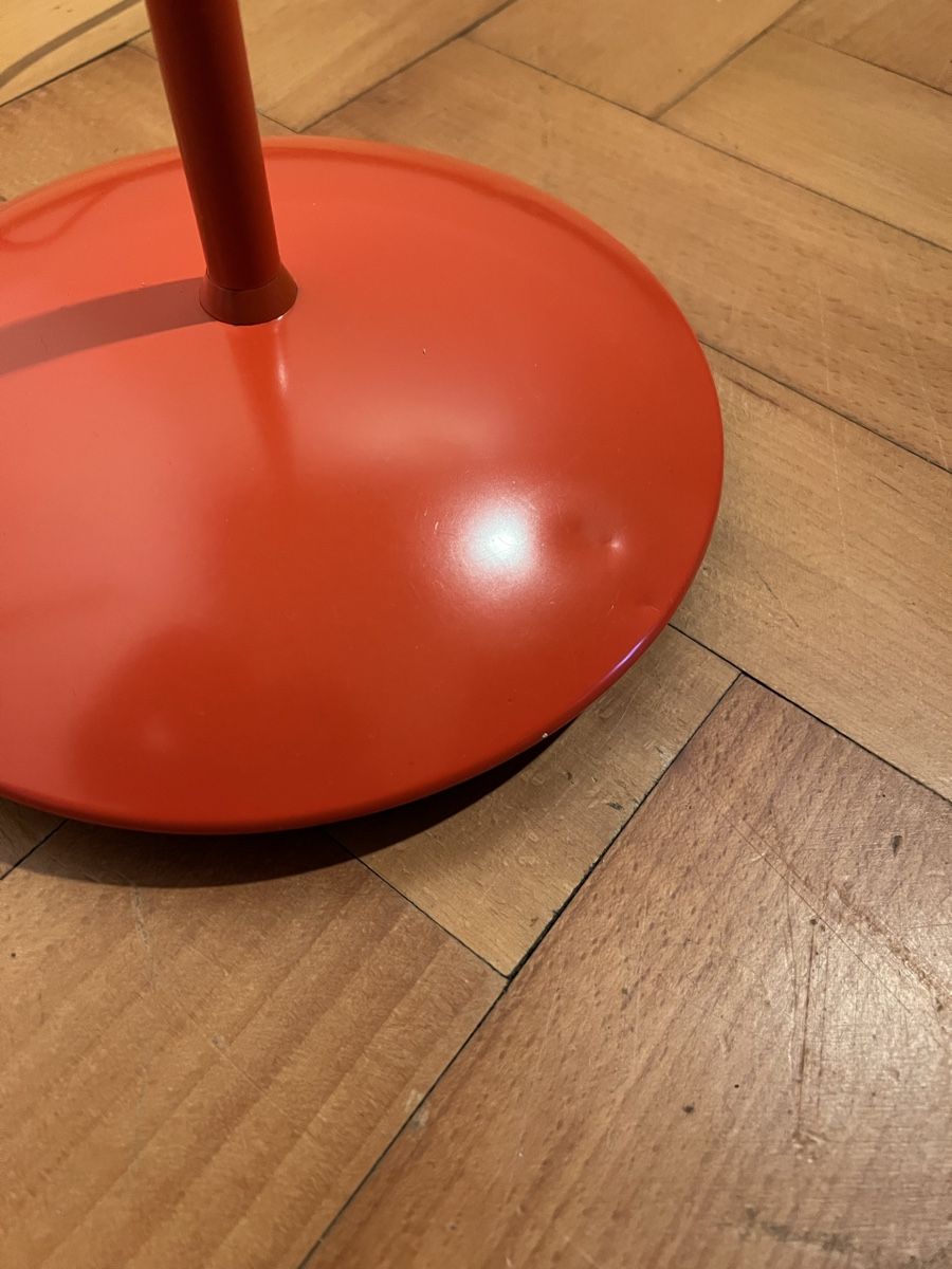 Lampen: Vintage Stehlampe rot/chrom – Gebraucht aus Bern von Findus101 8