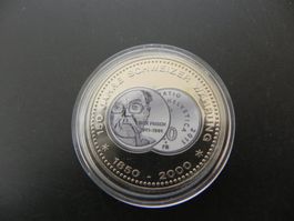 Medaille 150 Jahre Franken 2000 - 20 Franken 2011 Max Frisch