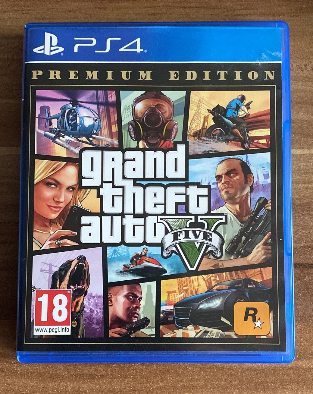 Spiele: PS4 grand theft auto V – Gebraucht aus Wagenhausen von FrauLang