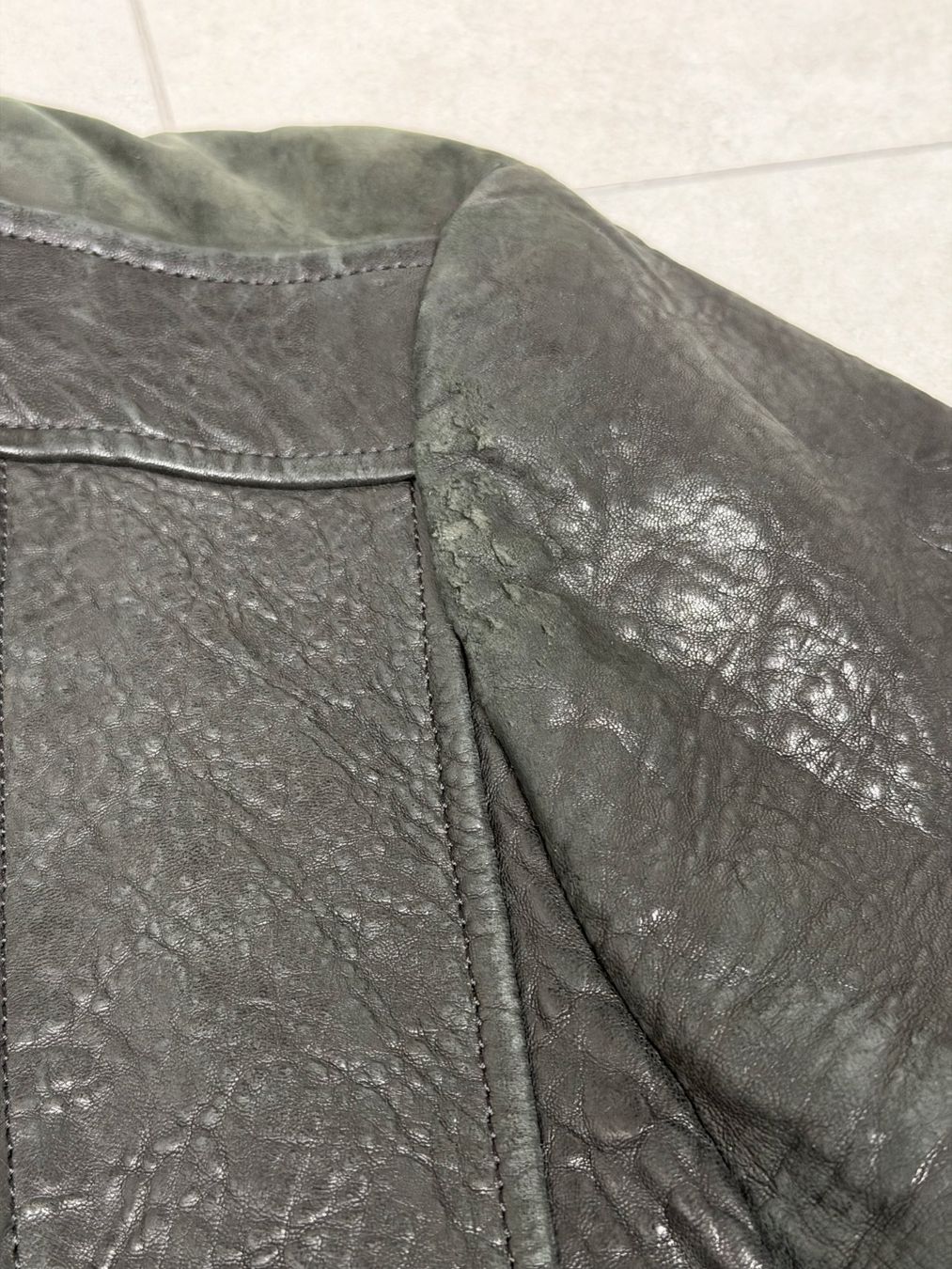 Balmain Jacken: Balmain FW18 Double-Zip Quilted Lambskin Biker Jacket – Gebraucht aus Biel/Bienne von sami0788480082 6
