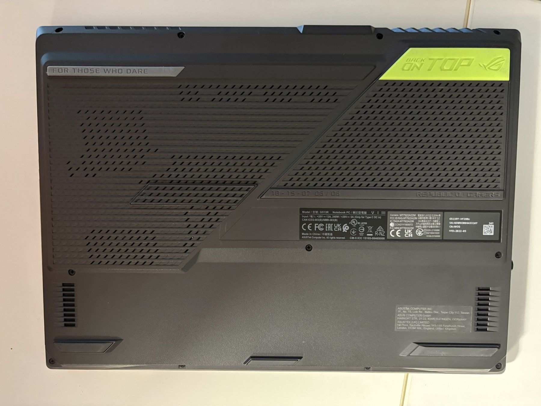 Asus Notebook: ASUS ROG Strix G15 – Usato da Basel venduto da ResonantState 3