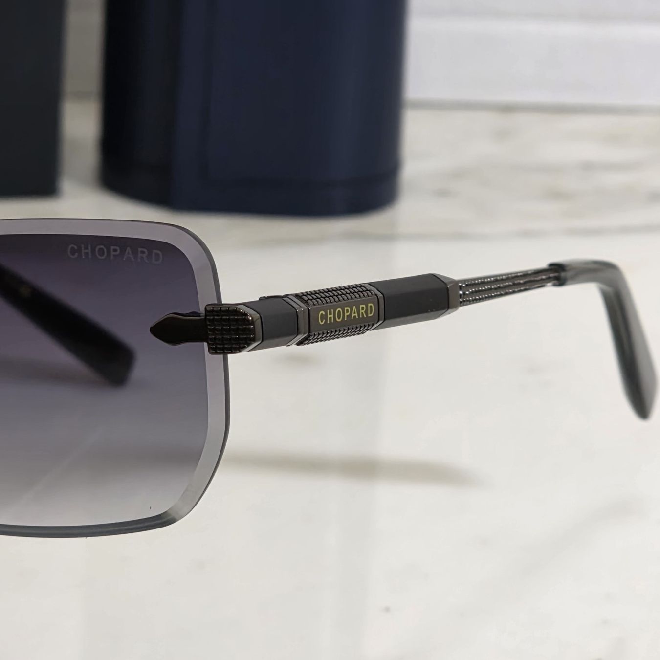 Chopard Occhiali & Lenti: Exclusive Chopard Sonnenbrille Randlos Rimless Gradient – Nuovo (secondo la descrizione) da Luzern venduto da Cabriolet 1