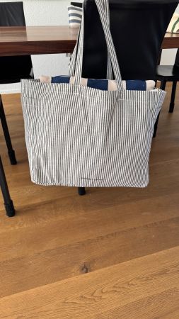 KYODAINA Stoffshopper mit langen Henkeln 48x20x40cm NP 48