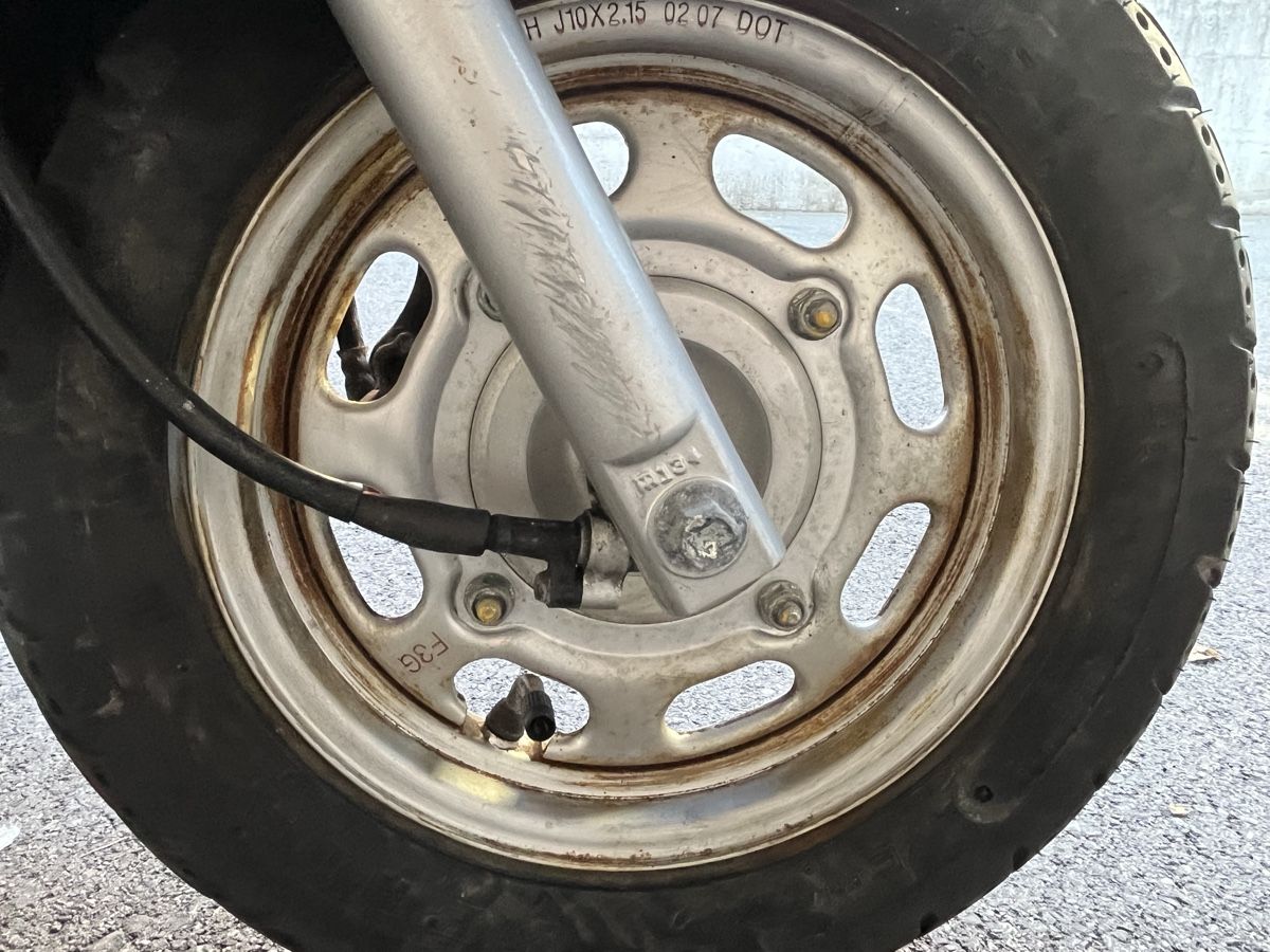 Route: SYM Mio 100  – Défectueux à Wettingen par ele_n8lj 8
