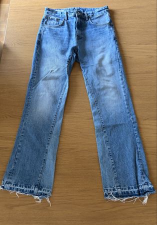 Jean Flare Zara bleu taille 38 