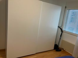 IKEA PAX Kleiderschrank weiss