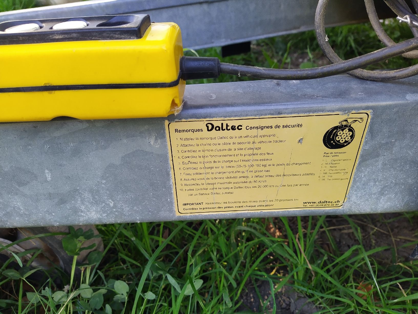Daltec Rimorchi: Daltec Cargo 25 – Usato da Zell LU venduto da ABR75 8