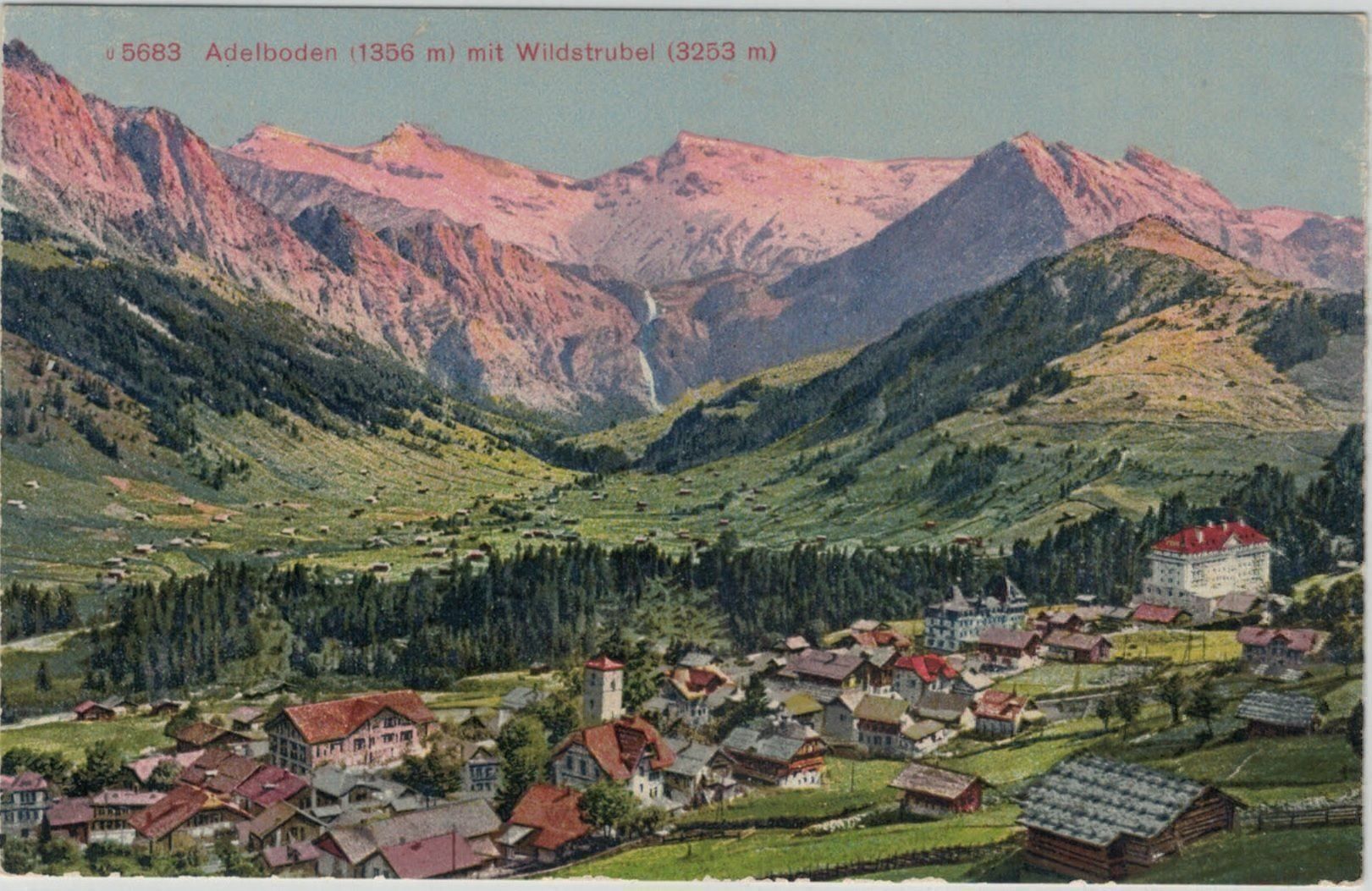Cartoline postali: Adelboden Wildstrubel BE 1 – Nuovo (secondo la descrizione) da Fribourg venduto da philafri