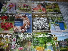 12 Landliebe Hefte wie neu 2024-25