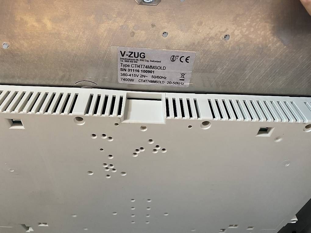 Cucine: Plan de cuisson induction VZug 70cm – Usato da Estavayer-le-Lac venduto da sch_r7cf 3