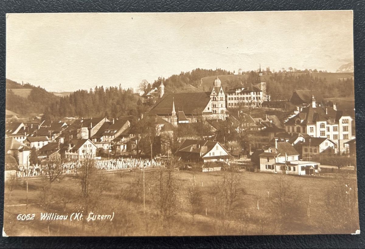 Ansichtskarten: Fotokarte Willisau  – Gebraucht aus Horw von Tellbub